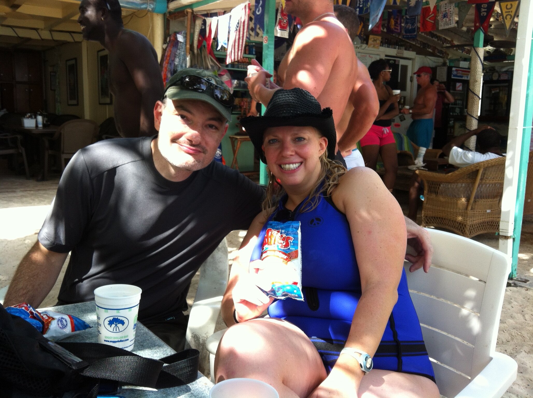 Painkillers at Soggy Dollar Bar-JVD